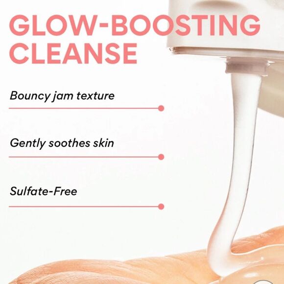 🌻 INNISFREE Cherry Blossom Glow Jam Cleanser New FullSz - Picture 6 of 9